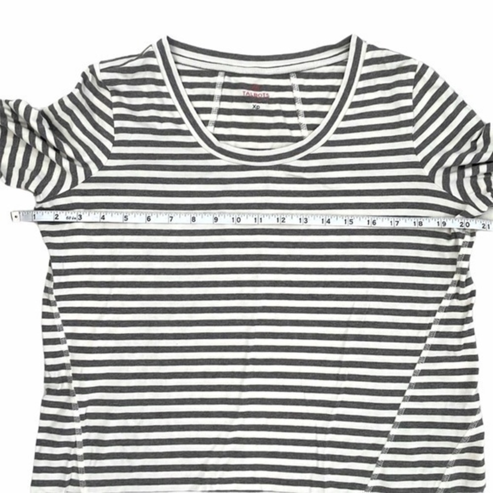 Talbots Long Sleeve Striped Shirt - Picture 4 of 8